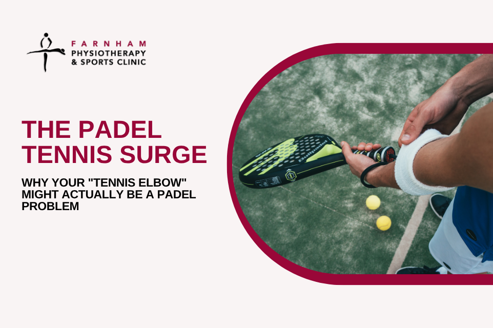 Why Your “Tennis Elbow” Might Actually Be a Padel Problem (The Padel Tennis Surge)